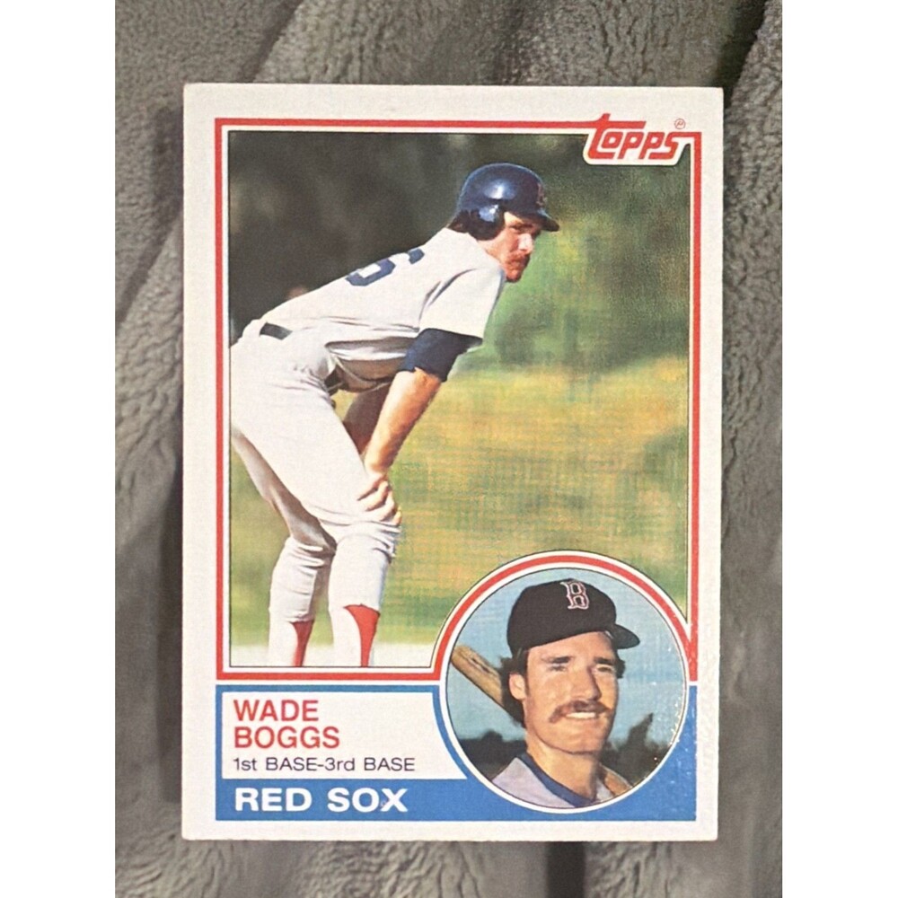 1983 Topps - Wade Boggs #498 (RC)